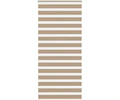 Zebro žaliuzė, smėlio rudos spalvos, 110x230 cm, audinys, plotis 105,9 cm, poliesteris