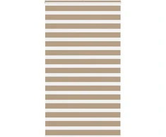 Zebro žaliuzė, smėlio rudos spalvos, 120x200 cm, audinys, plotis 115,9 cm, poliesteris