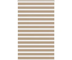 Zebro žaliuzė, smėlio rudos spalvos, 145x230 cm, audinys, plotis 140,9 cm, poliesteris