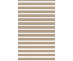 Zebro žaliuzė, smėlio rudos spalvos, 150x230 cm, audinys, plotis 145,9 cm, poliesteris