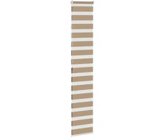 Zebro žaliuzė, smėlio rudos spalvos, 40x200 cm, audinys, plotis 35,9 cm, poliesteris