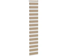 Zebro žaliuzė, smėlio rudos spalvos, 45x200 cm, audinys, plotis 40,9 cm, poliesteris