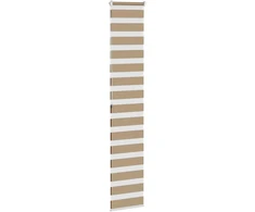 Zebro žaliuzė, smėlio rudos spalvos, 45x200 cm, audinys, plotis 40,9 cm, poliesteris