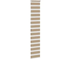 Zebro žaliuzė, smėlio rudos spalvos, 45x200 cm, audinys, plotis 40,9 cm, poliesteris
