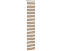 Zebro žaliuzė, smėlio rudos spalvos, 50x200 cm, audinys, plotis 45,9 cm, poliesteris