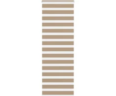 Zebro žaliuzė, smėlio rudos spalvos, 70x230 cm, audinys, plotis 65,9 cm, poliesteris