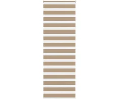 Zebro žaliuzė, smėlio rudos spalvos, 80x200 cm, audinys, plotis 75,9 cm, poliesteris