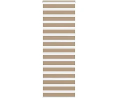 Zebro žaliuzė, smėlio rudos spalvos, 85x200 cm, audinys, plotis 80,9 cm, poliesteris