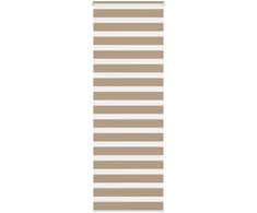 Zebro žaliuzė, smėlio rudos spalvos, 90x200 cm, audinys, plotis 85,9 cm, poliesteris