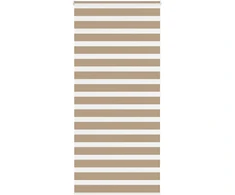 Zebro žaliuzė, smėlio rudos spalvos, 95x200 cm, audinys, plotis 90,9 cm, poliesteris