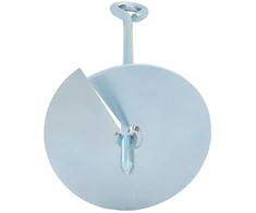 Žemės inkaras 10 pcs Sidabrinė Ø10 x 40 cm Cinkuotas metalas