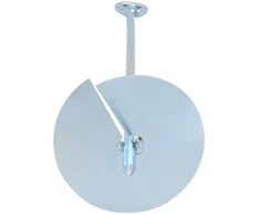 Žemės inkaras 10 pcs Sidabrinė Ø10 x 50 cm Cinkuotas metalas