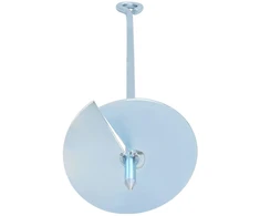 Žemės inkaras 2 pcs Sidabrinė Ø10 x 60 cm Cinkuotas metalas