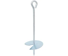 Žemės inkaras 6 pcs Sidabrinė Ø10 x 30 cm Cinkuotas metalas