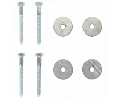 Žemės inkaras 6 pcs Sidabrinė Ø10 x 60 cm Cinkuotas metalas
