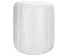 Žemės ūkio tampri plėvelė, balta, 25 µm, 50 cm x 1800 m