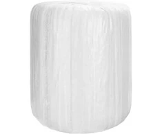 Žemės ūkio tampri plėvelė, balta, 25 µm, 75 cm x 1500 m