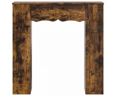 Židinio rėmas Dūminio ąžuolo 102 x 20 x 102 cm Apdirbta mediena