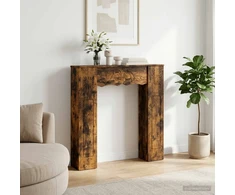 Židinio rėmas Dūminio ąžuolo 102 x 20 x 102 cm Apdirbta mediena