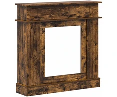 Židinio rėmas Dūminio ąžuolo 102 x 26 x 100 cm Apdirbta mediena