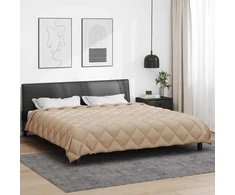 Žiemos antklodė 240 x 260 cm 450 gsm Taupe