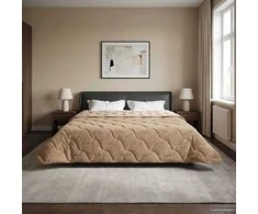 Žiemos antklodė Tikštas Taupe 200 x 200 cm