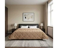 Žiemos antklodė Tikštas Taupe 200 x 240 cm