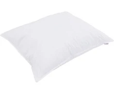 Antklodė su pagalve 2 pcs Balta Mikropluoštas
