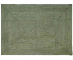 Zoninės kiliminės dangos Alyvuogių žalia 160 x 230 cm Džiutas