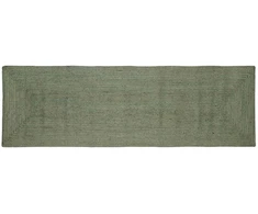 Zoninės kiliminės dangos Alyvuogių žalia 80 x 250 cm Džiutas