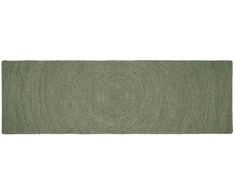 Zoninės kiliminės dangos Alyvuogių žalia 80 x 250 cm Džiutas