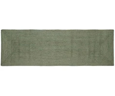 Zoninės kiliminės dangos Alyvuogių žalia 80 x 200 cm Džiutas
