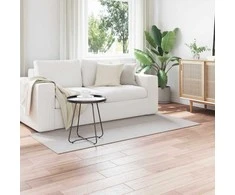 Vidinis kilimas LUGO Kremas ir pilka 80 x 150 cm Poliesteris