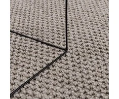 Vidinis kilimas LUGO Kremas ir Taupe 200 x 280 cm Poliesteris