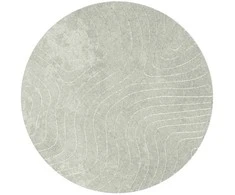 Zoninės kiliminės dangos PALMERAS Žalia Ø 160 CM Poliesteris