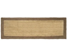 Zoninės kiliminės dangos Pilka 80 x 250 cm Džiutas