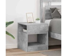 Žurnalinis staliukas 2 pcs Betono pilka 40,5 x 40 x 45 cm