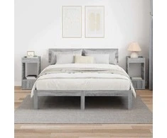 Žurnalinis staliukas 2 pcs Pilkas Sonoma 30 x 30 x 56 cm