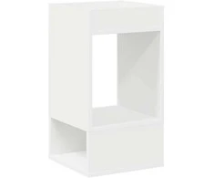 Žurnalinis staliukas Balta 30 x 30 x 56 cm Apdirbta mediena