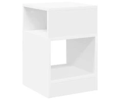 Žurnalinis staliukas Balta 30,5 x 30 x 45 cm Apdirbta mediena