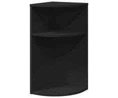 Žurnalinis staliukas Juoda 29,6 x 29,6 x 60 cm Apdirbta mediena
