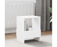 Žurnalų stovas 2 pcs Balta 35 x 30 x 45 cm