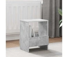 Žurnalų stovas 2 pcs Betono pilka 35 x 30 x 45 cm