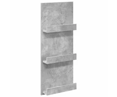 Žurnalų stovas Betono pilka 43 x 11 x 102 cm Apdirbta mediena