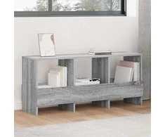 Žurnalų stovas Pilkas Sonoma 102 x 30 x 45 cm