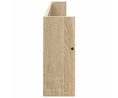 Žurnalų stovas su lentyna 2 pcs Sonoma ąžuolas 100 x 12 x 30 cm
