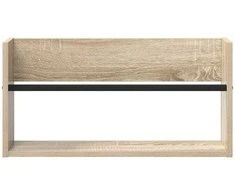 Žurnalų stovas su lentyna 2 pcs Sonoma ąžuolas 60 x 12 x 30 cm