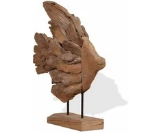 Nuotraukų rėmelis Žuvies skulptūra Tiko 40x12x57 cm