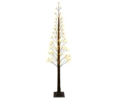 Žvaigždinė Kalėdų eglutė Ruda 25 x 25 x 210 cm Plastmasė