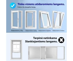 Kondicionierius Lango tarpinė Adolus (400 cm) mobiliam oro kondicionieriui